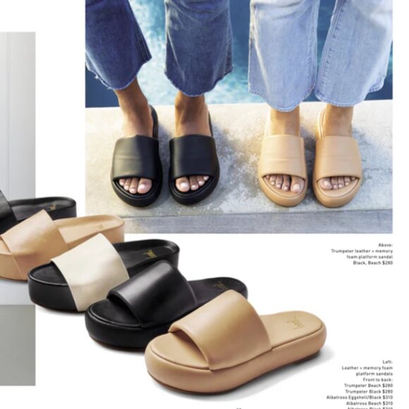 NEW BEEK Leather Trumpeter  Sandals beach for women 257 6T8 - Picture 8 of 9